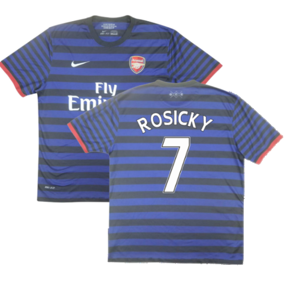 Arsenal 2012-13 Away Shirt ((Good) M) (ROSICKY 7)_0