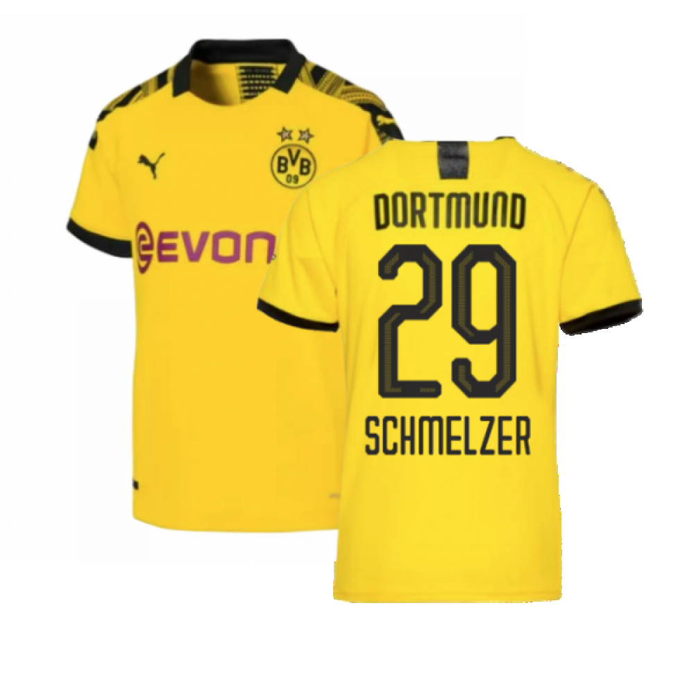 Dortmund No29 Schmelzer Home Jersey
