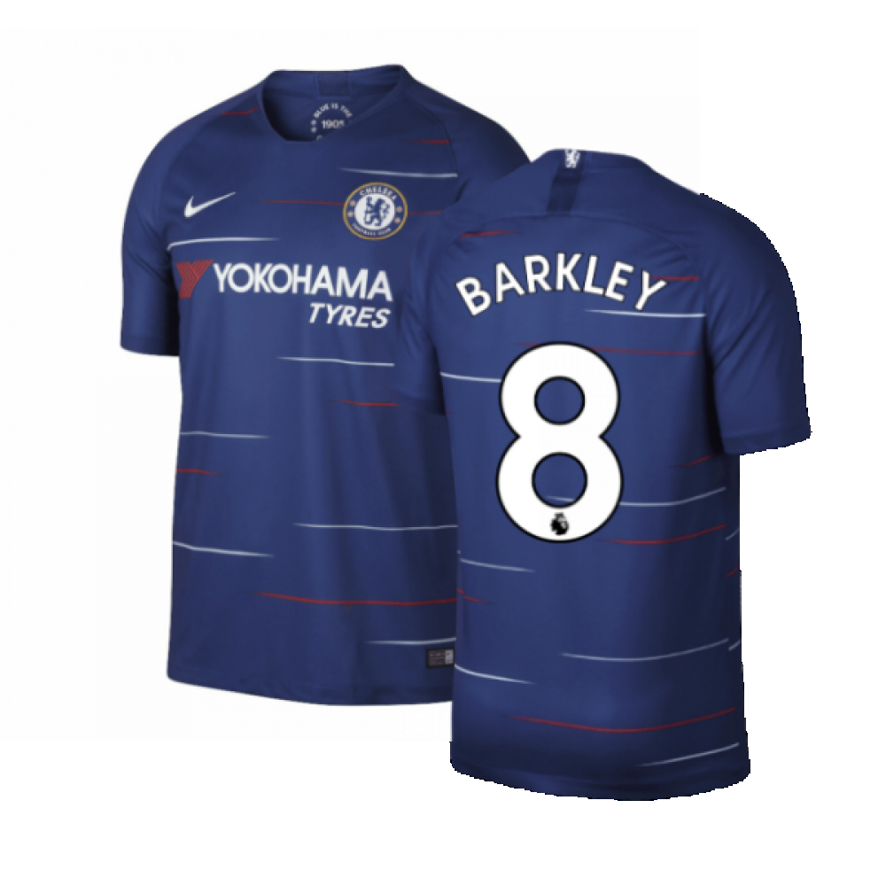 Chelsea 2018-19 Home Shirt ((Excellent) XXL) (Barkley 8)_0