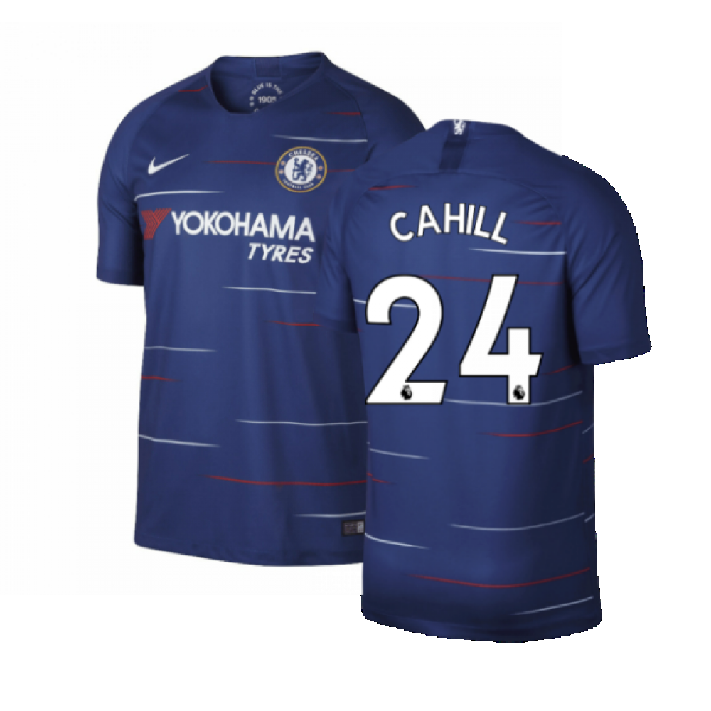 Chelsea 2018-19 Home Shirt ((Excellent) XXL) (Cahill 24)_0