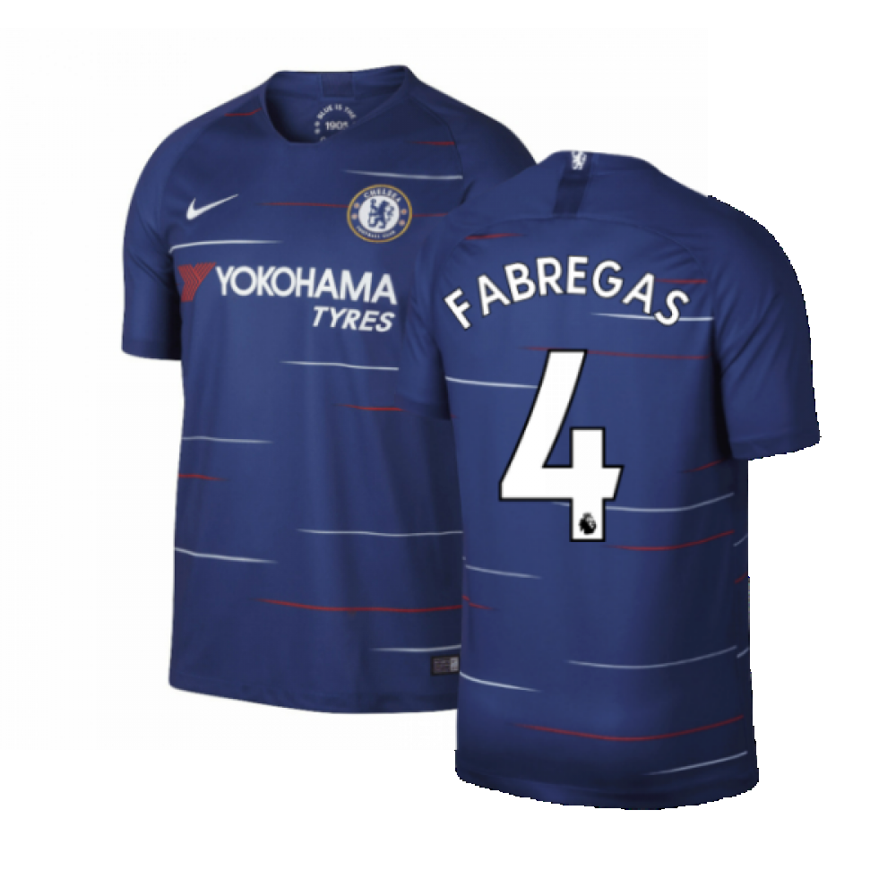 Chelsea 2018-19 Home Shirt ((Excellent) XXL) (Fabregas 4)_0