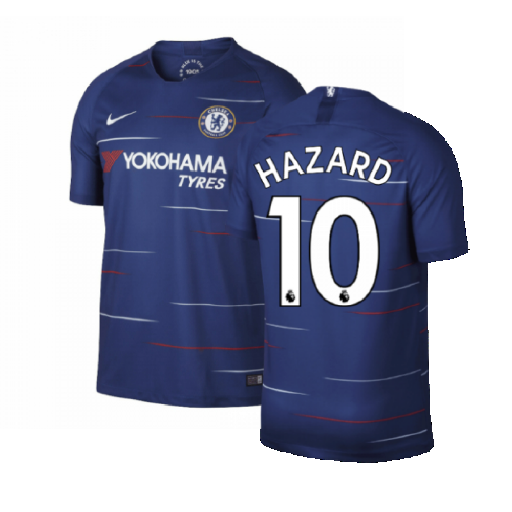 Chelsea 2018-19 Home Shirt ((Excellent) XXL) (Hazard 10)_0