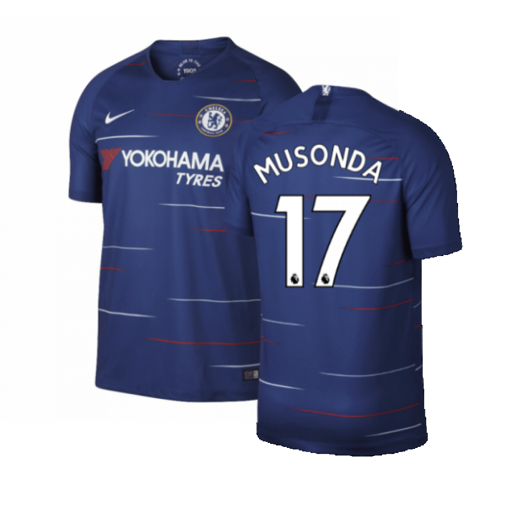 Chelsea 2018-19 Home Shirt ((Excellent) XXL) (Musonda 17)_0