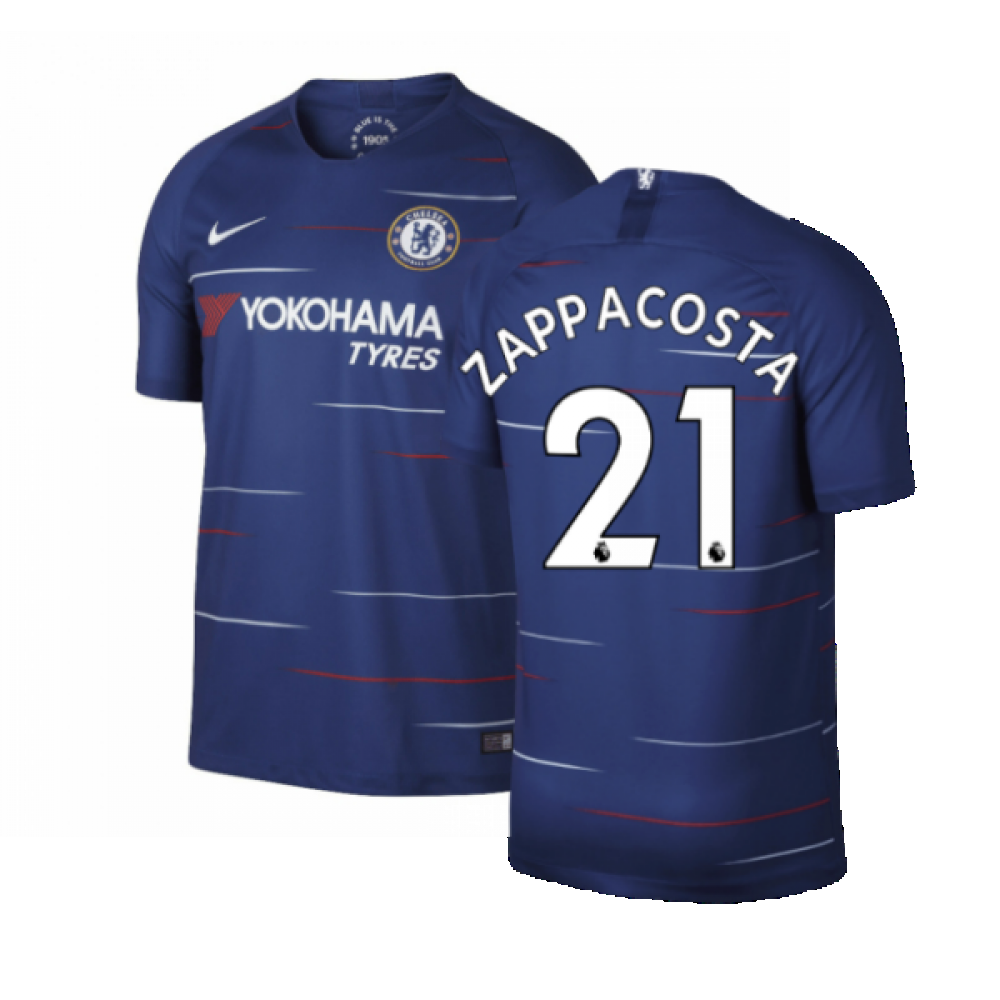 Chelsea 2018-19 Home Shirt ((Excellent) XXL) (Zappacosta 21)_0