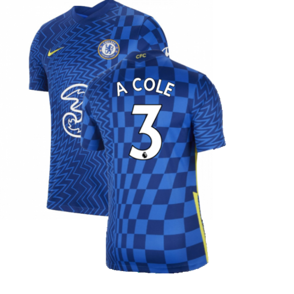 Chelsea 2021-22 Home Shirt ((Mint) MB) (A COLE 3)