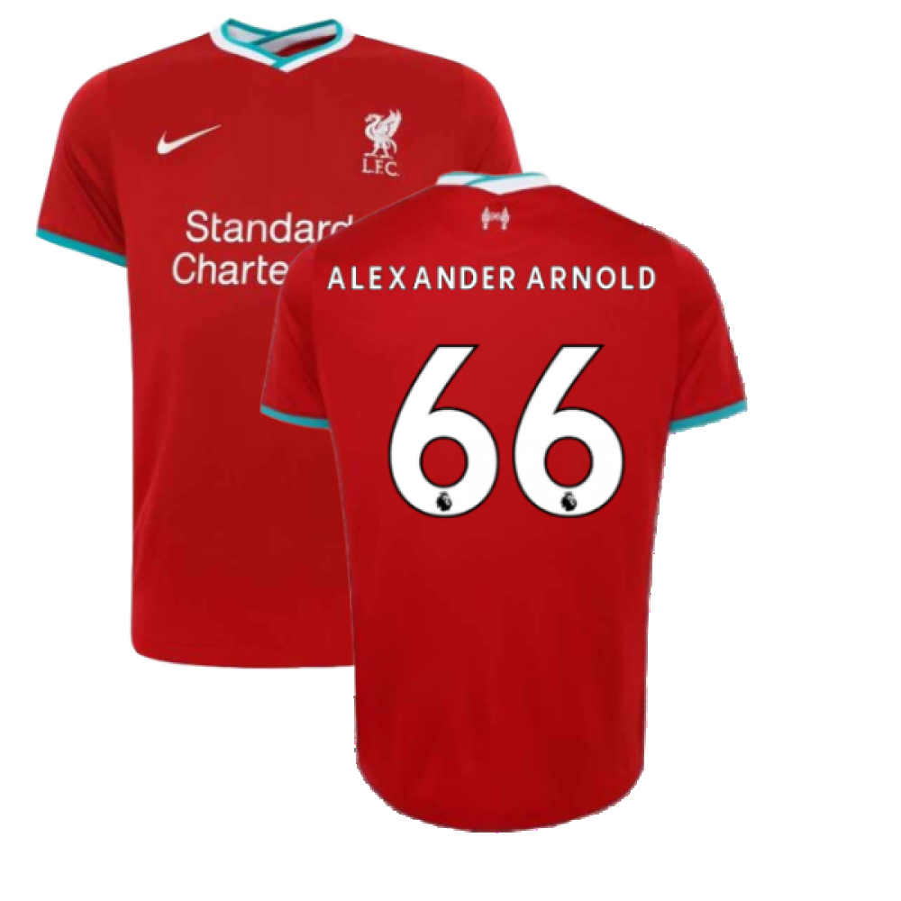 Liverpool 2020-21 Home Shirt ((Excellent) XL) (ALEXANDER ARNOLD 66)