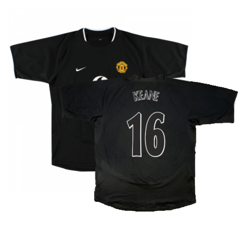 Manchester United 2003-05 Away Shirt ((Excellent) L) (KEANE 16)