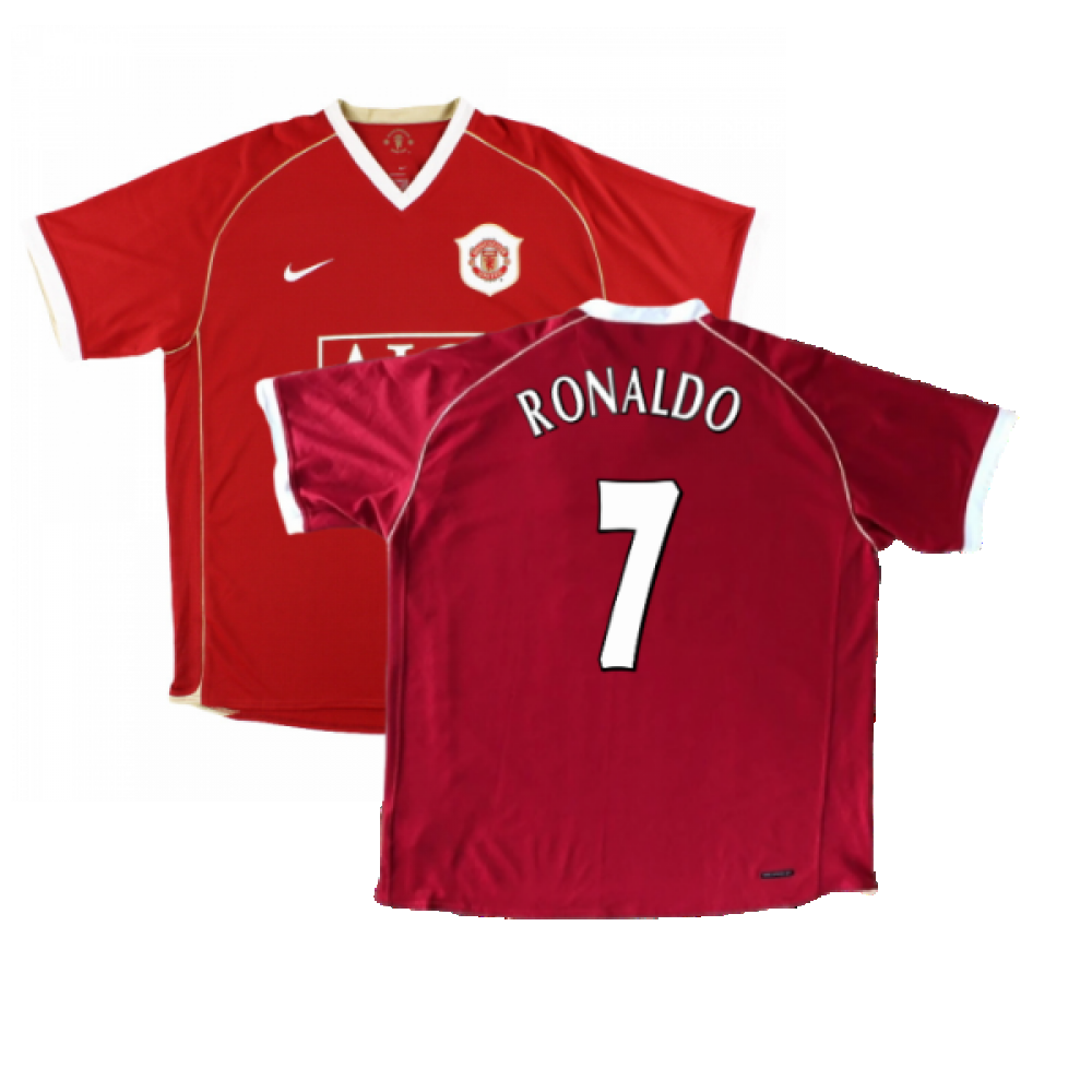 Manchester United 2006-07 Home Shirt ((Very Good) M) (RONALDO 7)