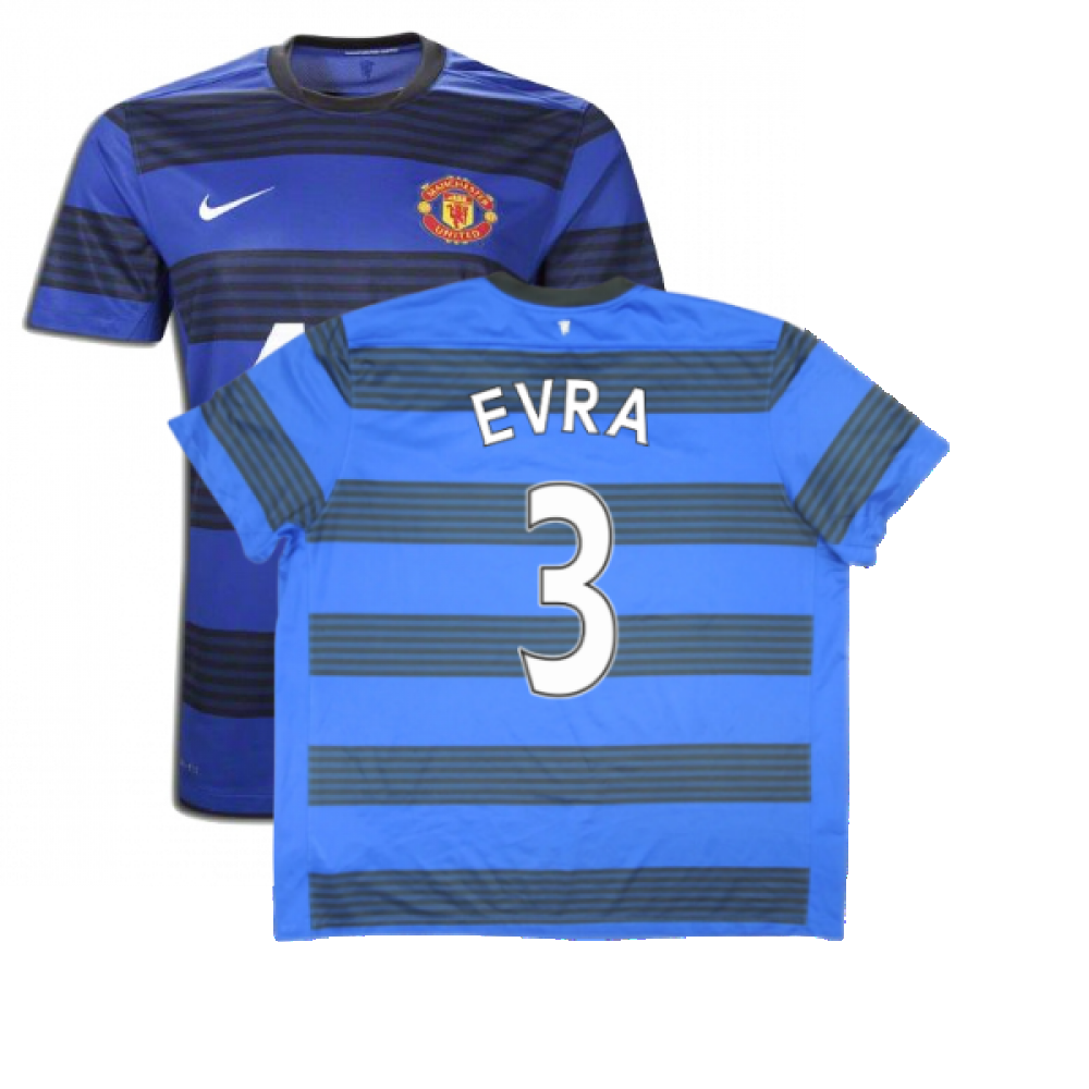 Manchester United 2011-12 Away Shirt ((Excellent) L) (Evra 3)_0