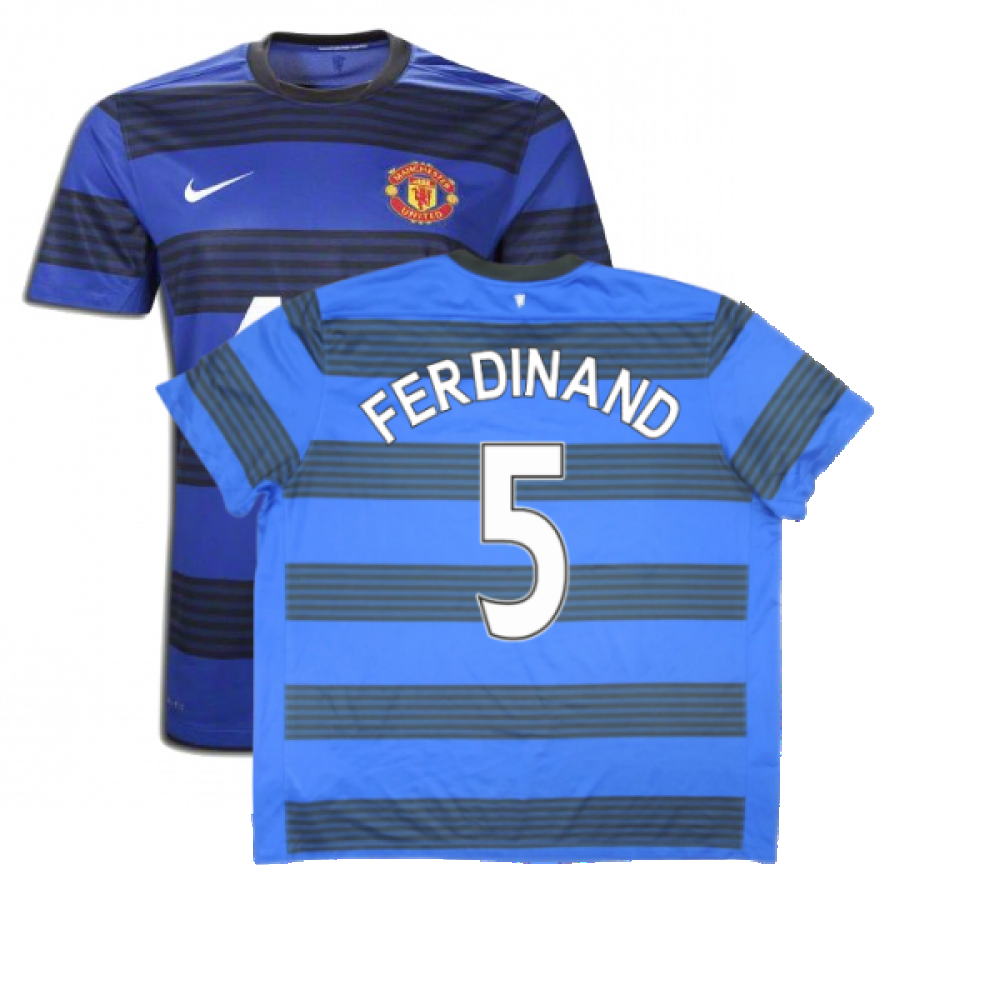 Manchester United 2011-12 Away Shirt ((Excellent) L) (Ferdinand 5)_0