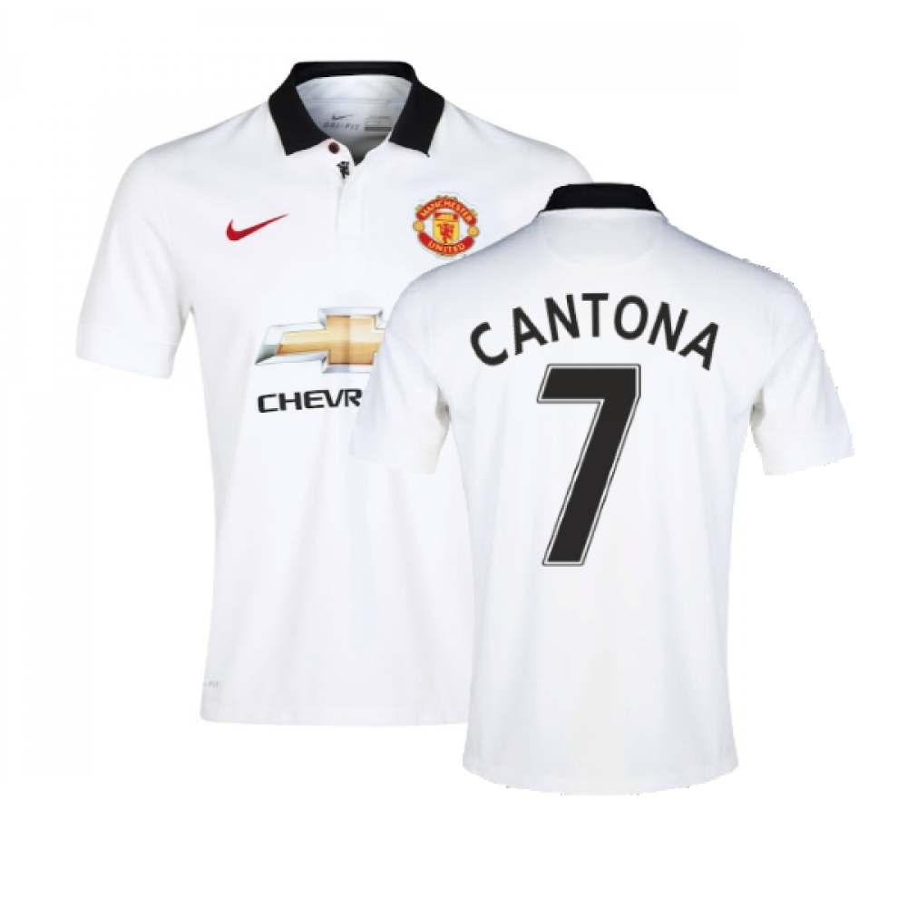 Manchester United 2014-15 Away Shirt ((Very Good) L) (Cantona 7)_0