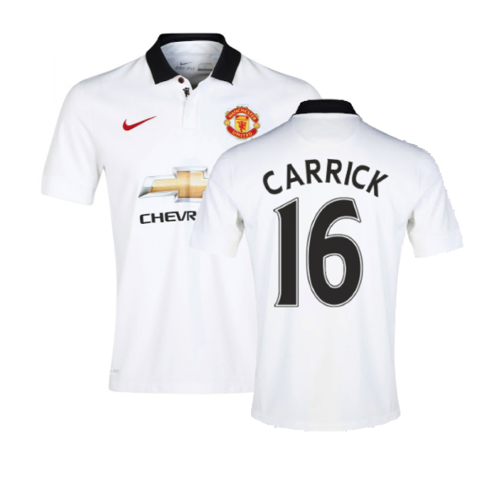 Manchester United 2014-15 Away Shirt ((Very Good) L) (Carrick 16)_0