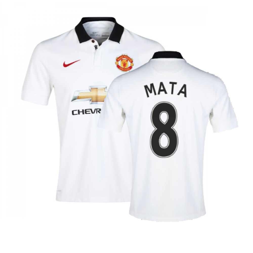 Manchester United 2014-15 Away Shirt ((Very Good) L) (Mata 8)_0