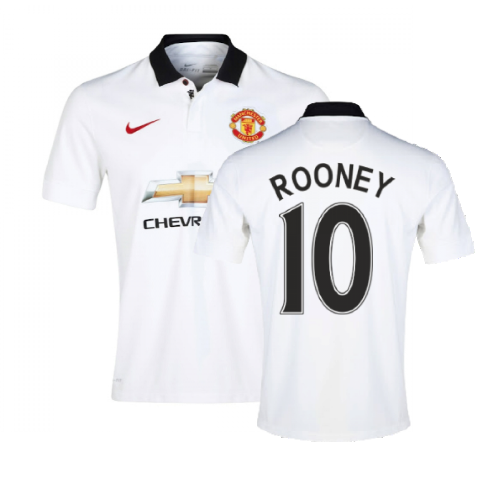 Manchester United 2014-15 Away Shirt ((Very Good) L) (Rooney 10)_0