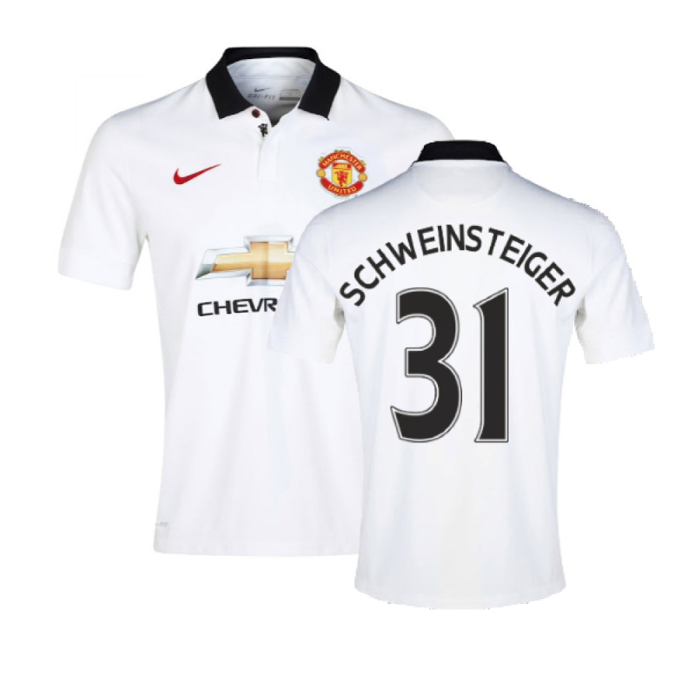 Manchester United 2014-15 Away Shirt ((Very Good) L) (Schweinsteiger 31)_0