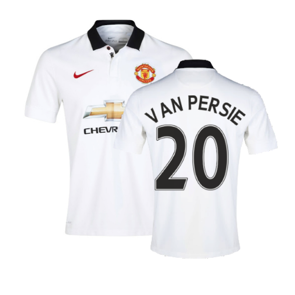 Manchester United 2014-15 Away Shirt ((Very Good) L) (Van Persie 20)_0