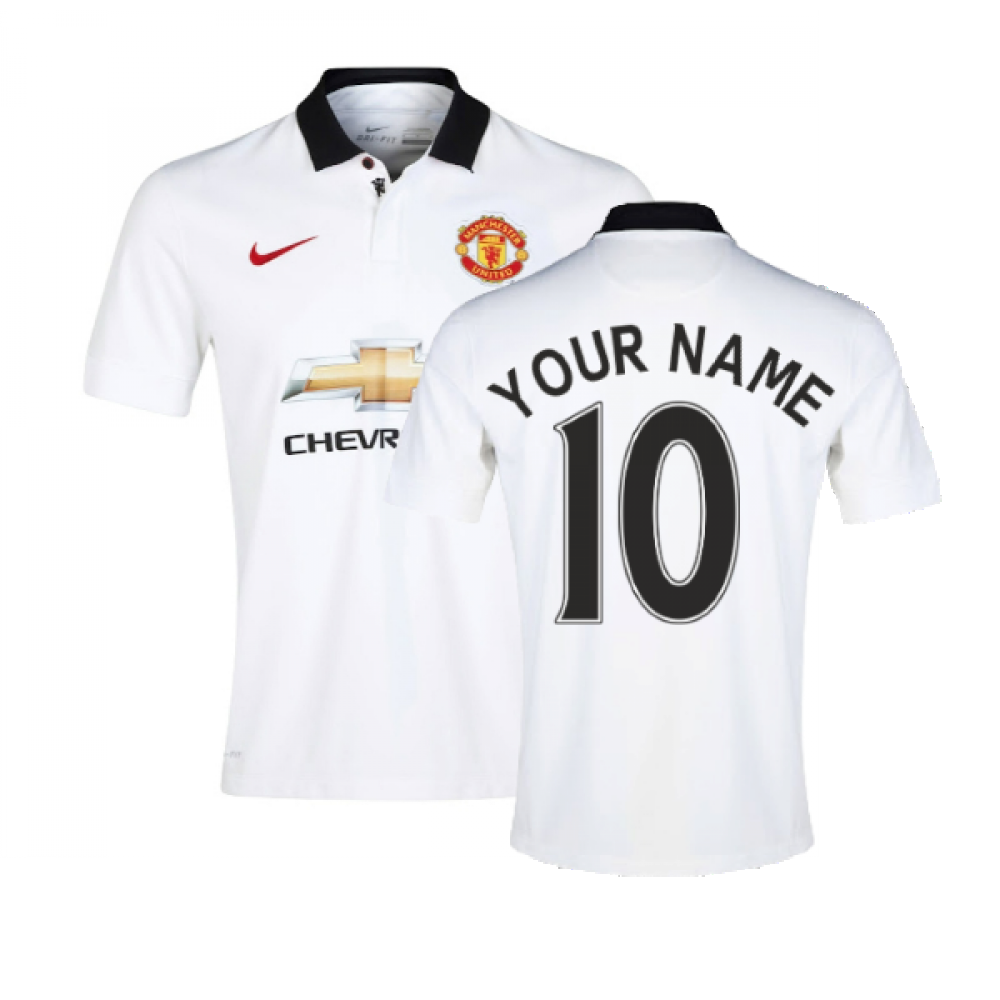 Manchester United 2014-15 Away Shirt ((Very Good) L) (Your Name)_0