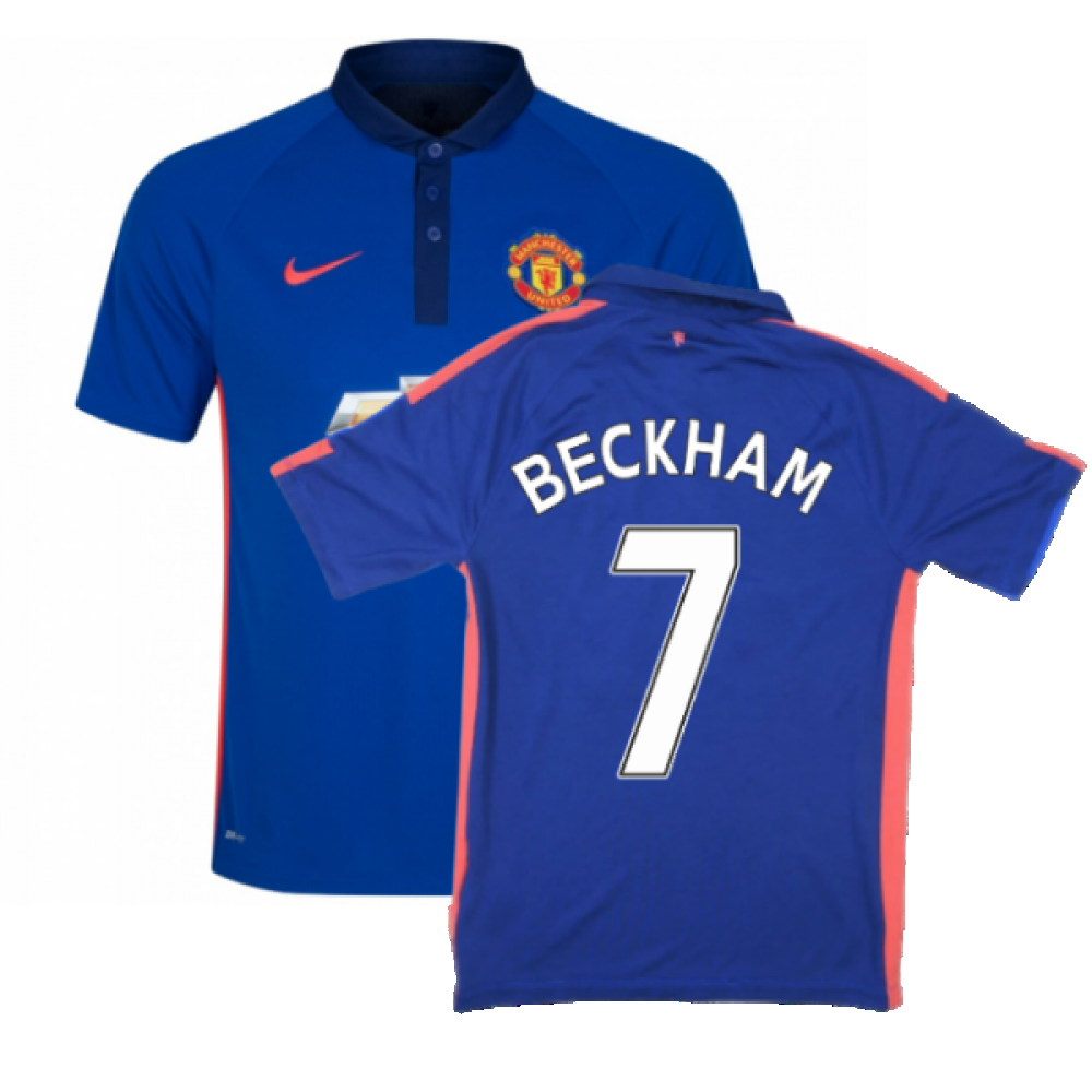 Manchester United 2014-15 Third Shirt ((Very Good) L) (Beckham 7)