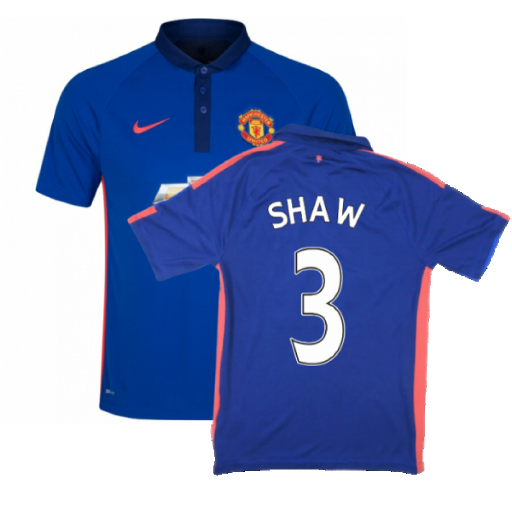 Manchester United 2014-15 Third Shirt ((Very Good) L) (Shaw 3)