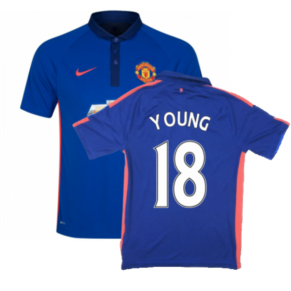 Manchester United 2014-15 Third Shirt ((Very Good) L) (Young 18)