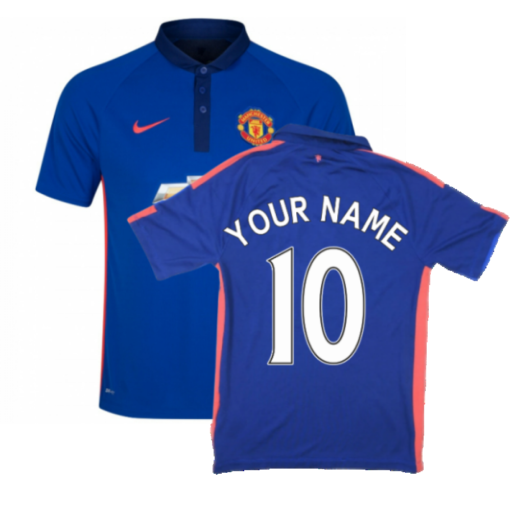 Manchester United 2014-15 Third Shirt ((Very Good) L) (Your Name)