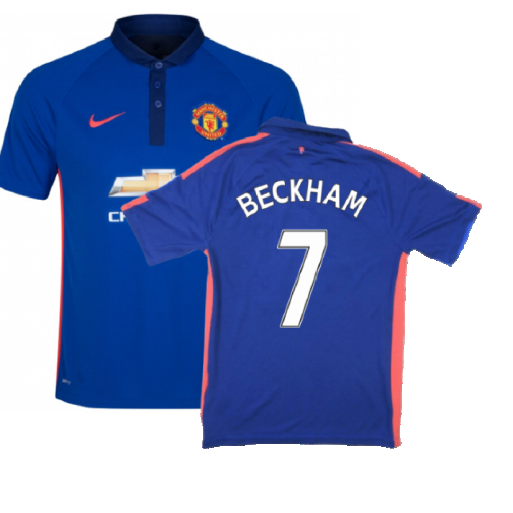 Manchester United 2014-15 Third Shirt ((Very Good) M) (Beckham 7)