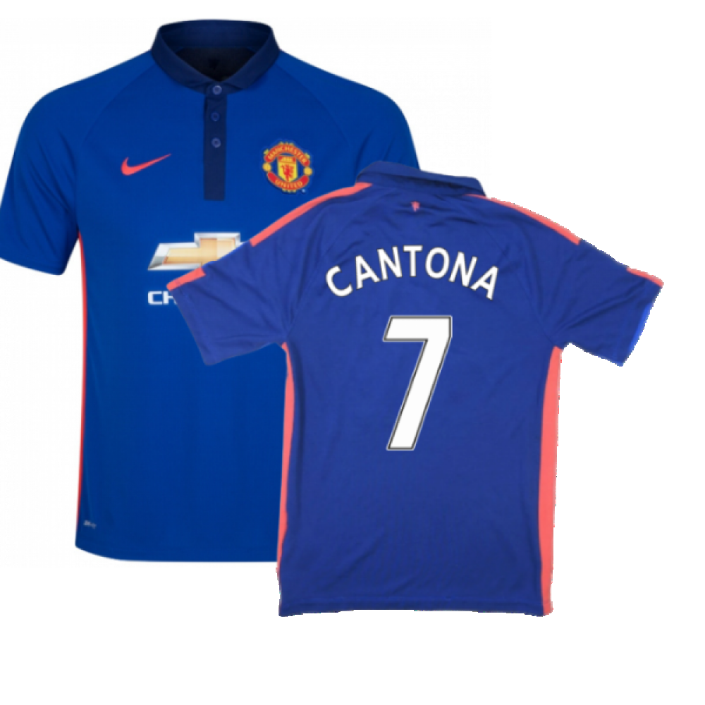 Manchester United 2014-15 Third Shirt ((Very Good) M) (Cantona 7)