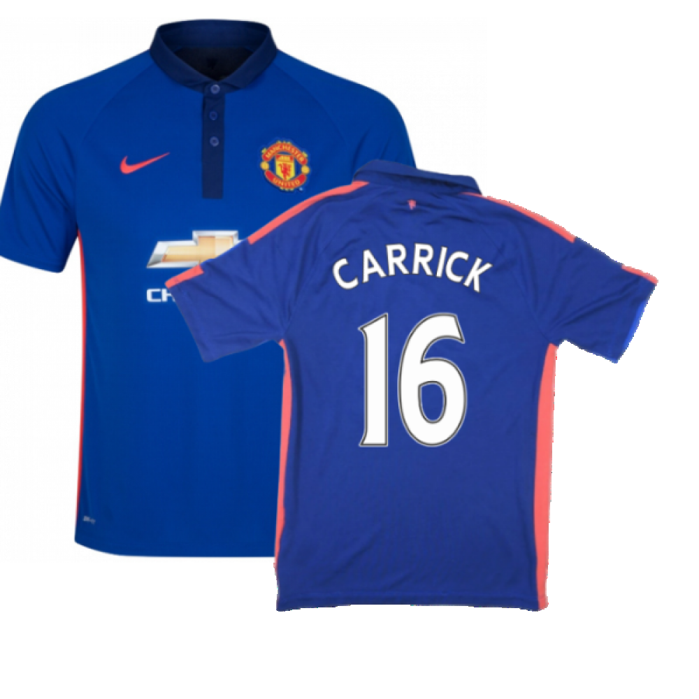 Manchester United 2014-15 Third Shirt ((Very Good) M) (Carrick 16)