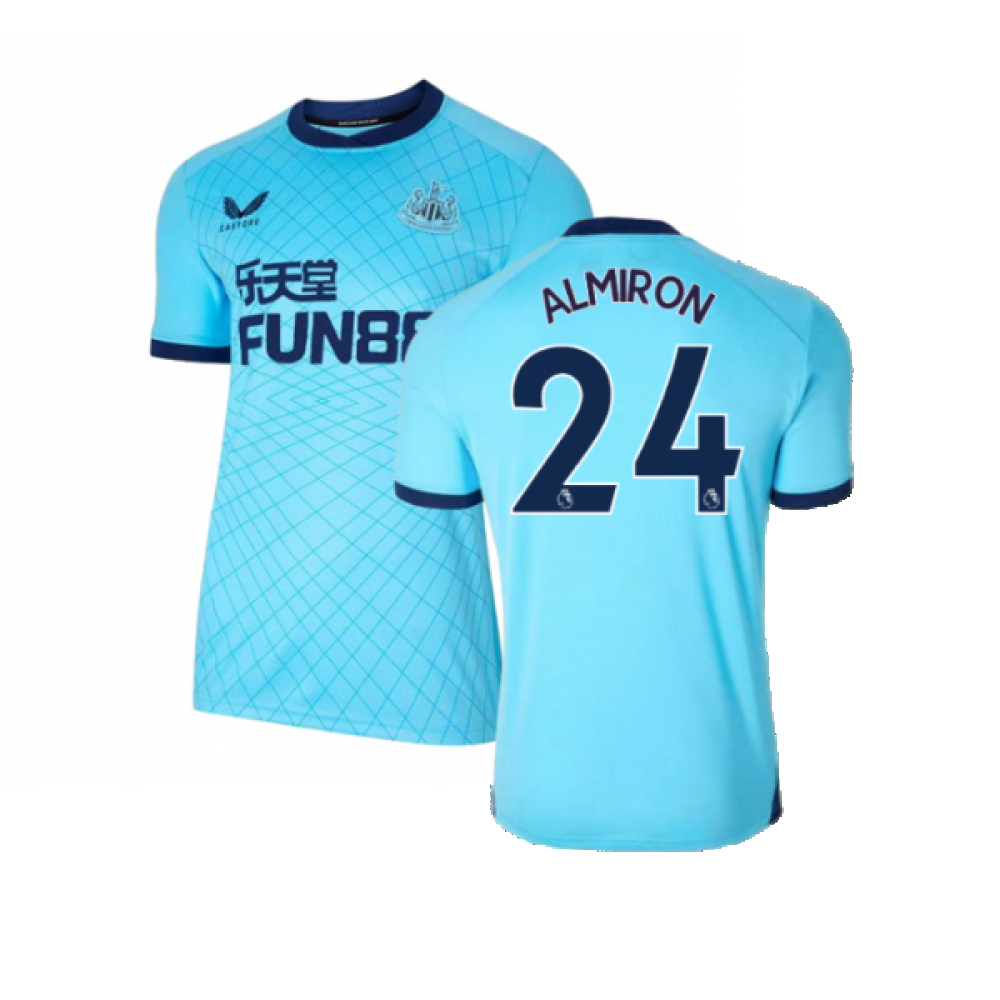 Newcastle United 2021-22 Third Shirt ((Mint) XL) (ALMIRON 24)_0