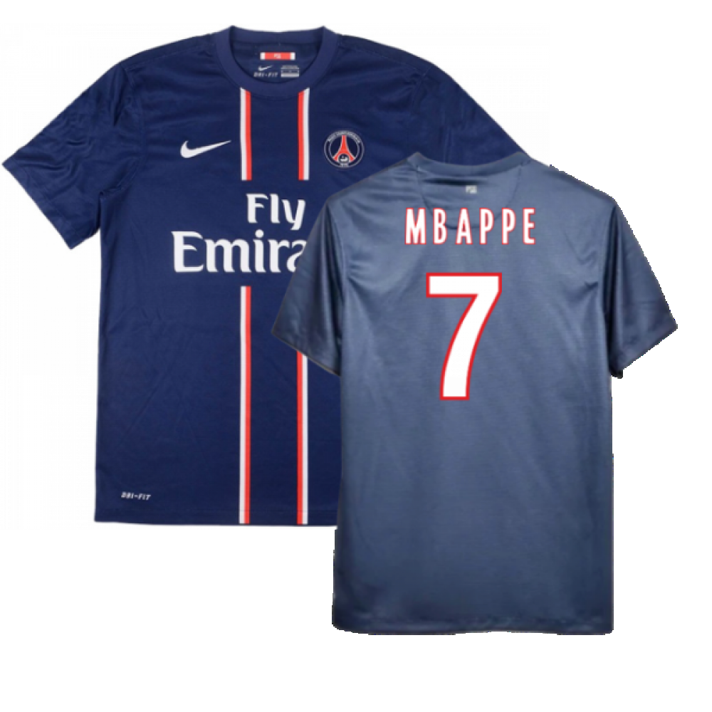 PSG 2012-13 Home Shirt ((Good) XL) (MBAPPE 7)_0