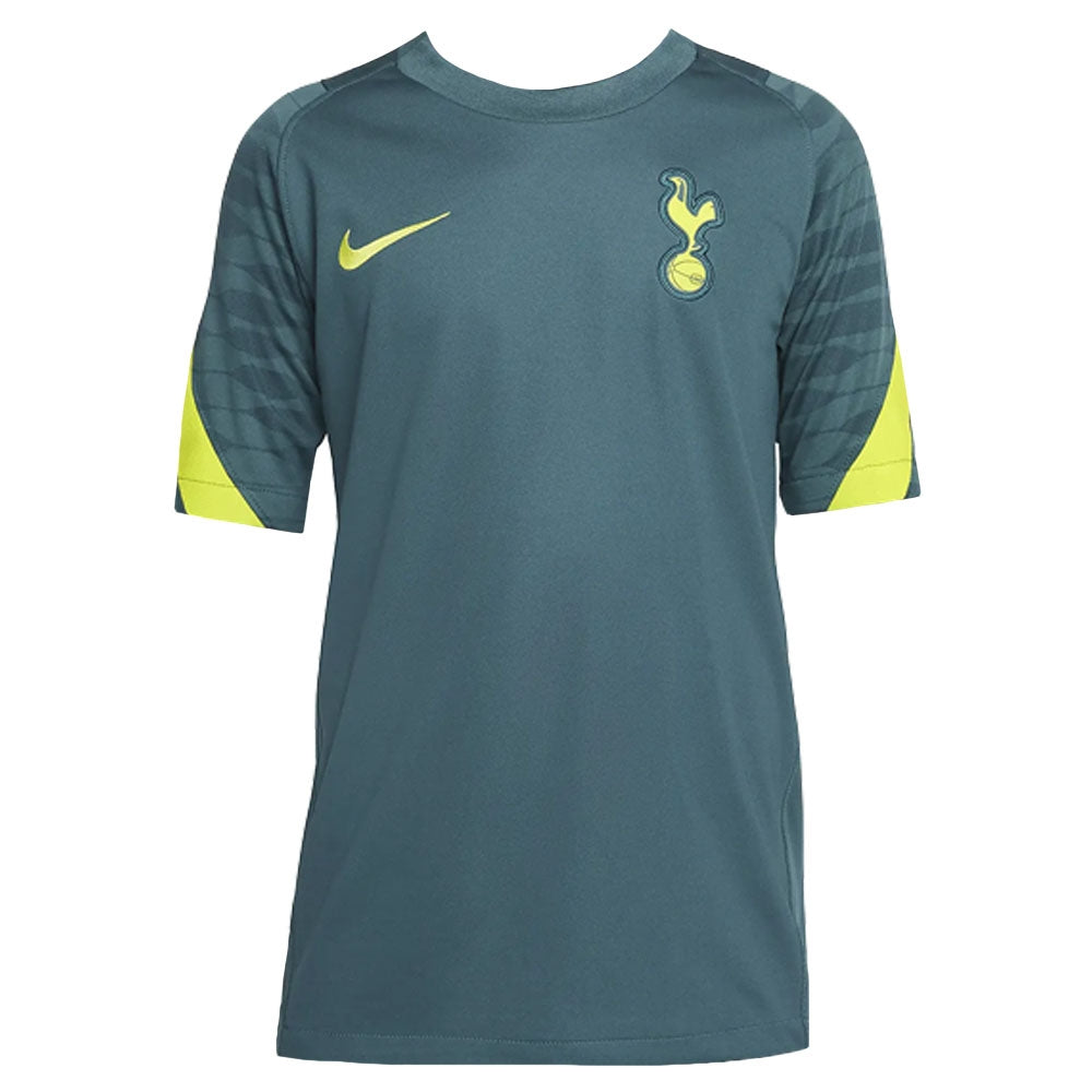 Tottenham 2021-2022 CL Strike Training Shirt (Dark Teal) - Kids_0