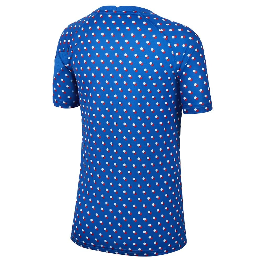 2022-2023 France Pre-Match Training Shirt (Hyper Cobalt) - Kids_0