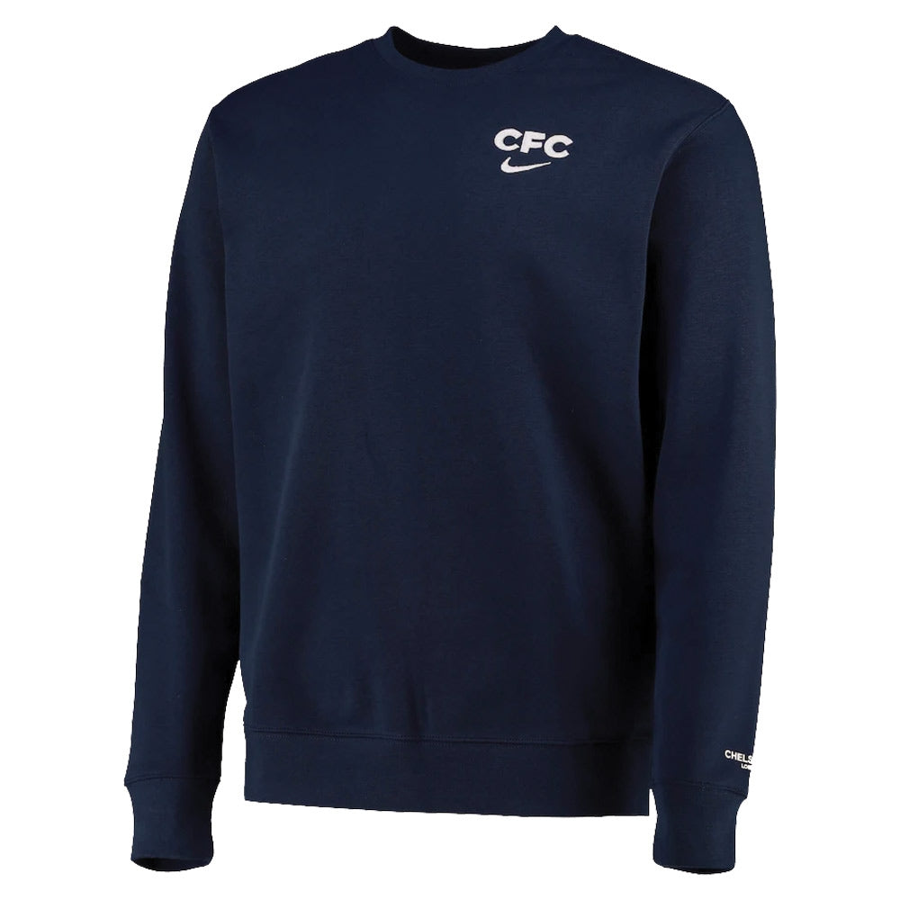 2022-2023 Chelsea Club Sweatshirt (Navy)_0