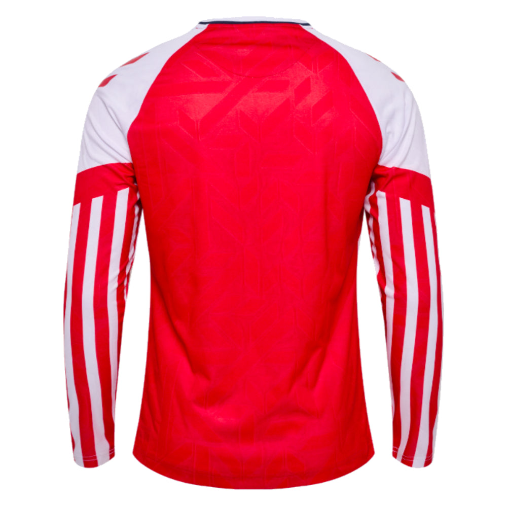 2023-2024 Denmark Long Sleeve Home Shirt_1