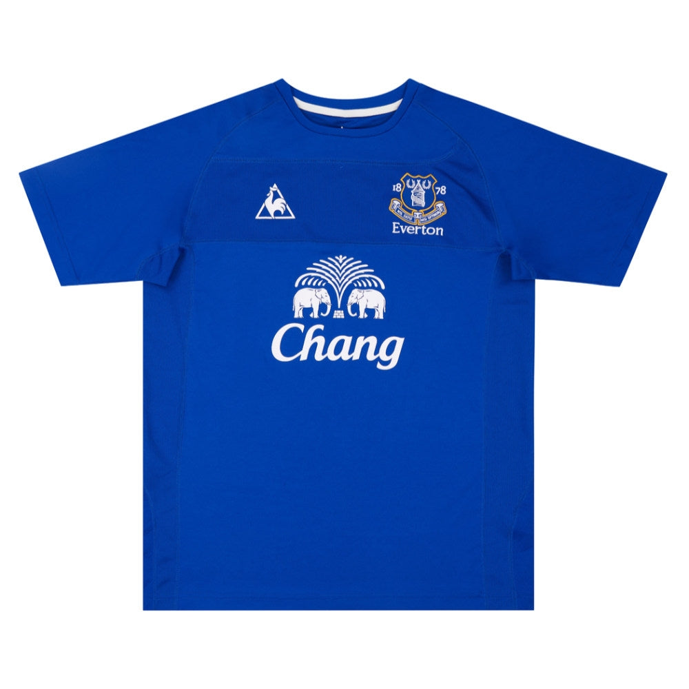 Everton 2010-11 Home Shirt (Saha #8) (S) (Very Good)_1