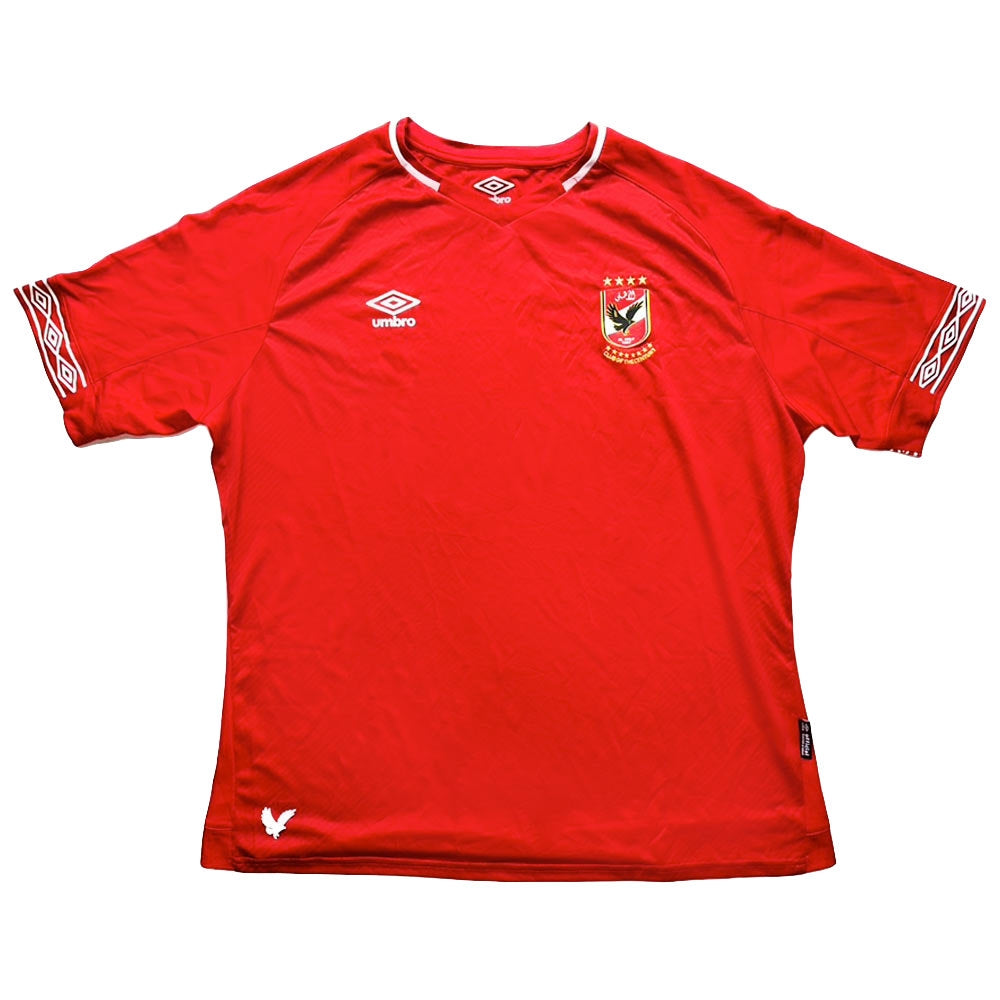 Al Ahly Egypt 2018-19 Home Shirt (Sponsorless) (3XL) (Good)_0