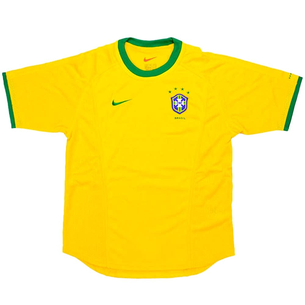 Brazil 2000-02 Home Shirt (XXL) (Very Good)