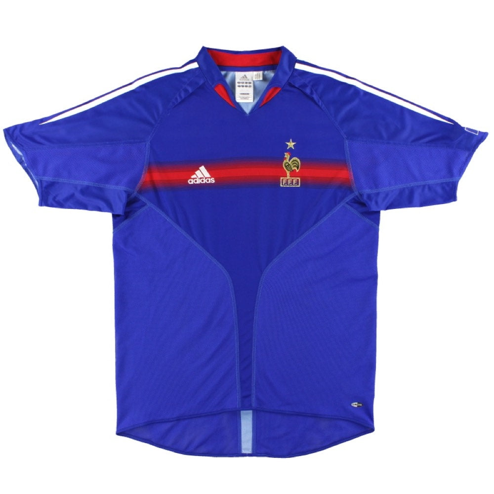 France 2004-06 Home Shirt (L) (Mint)