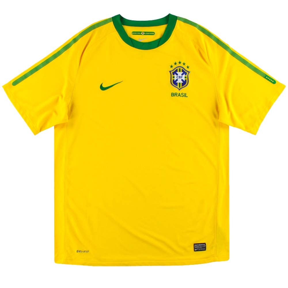 Brazil 2010-11 Home (S) (Mint)_0