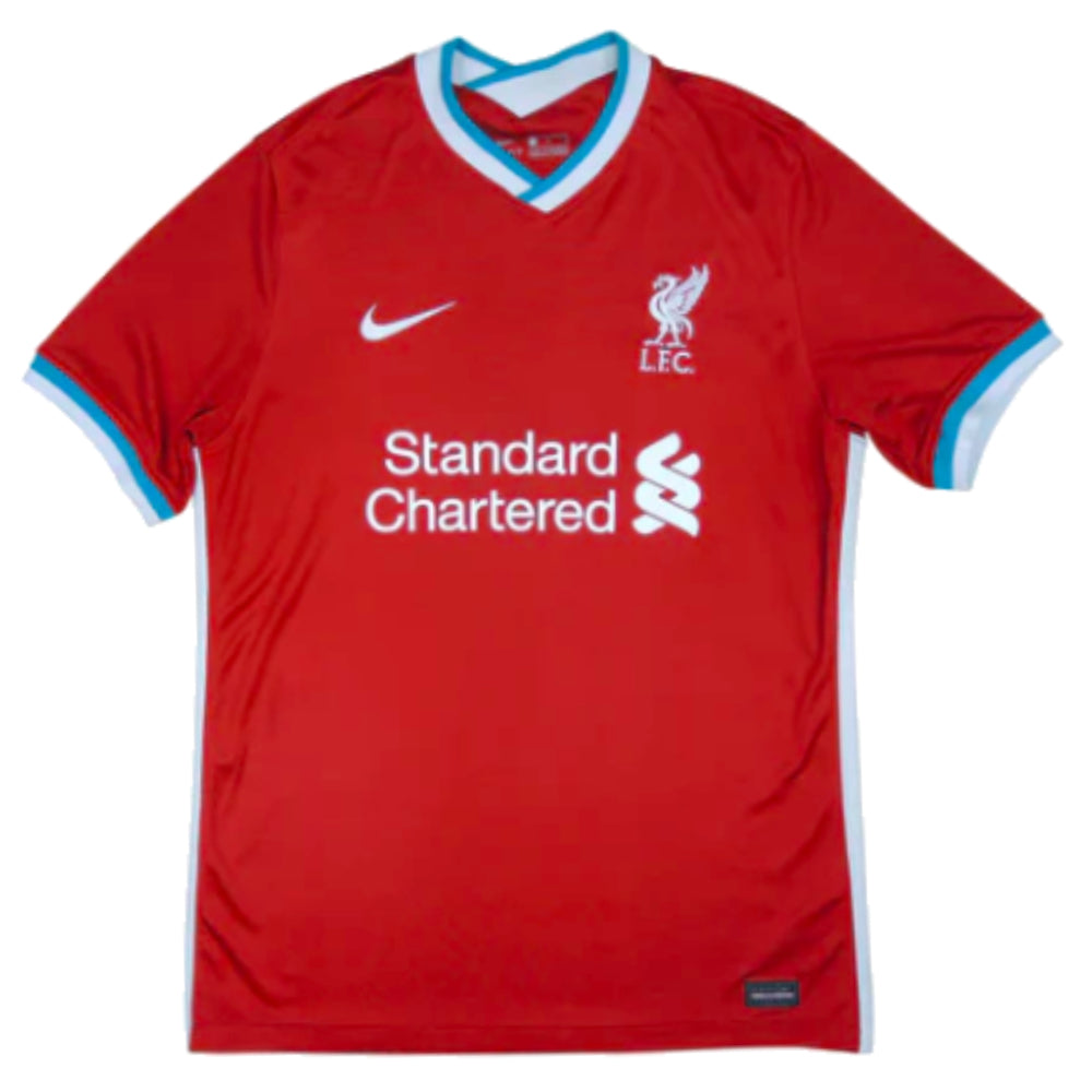 Liverpool 2020-21 Home Shirt (S) (Good)_0