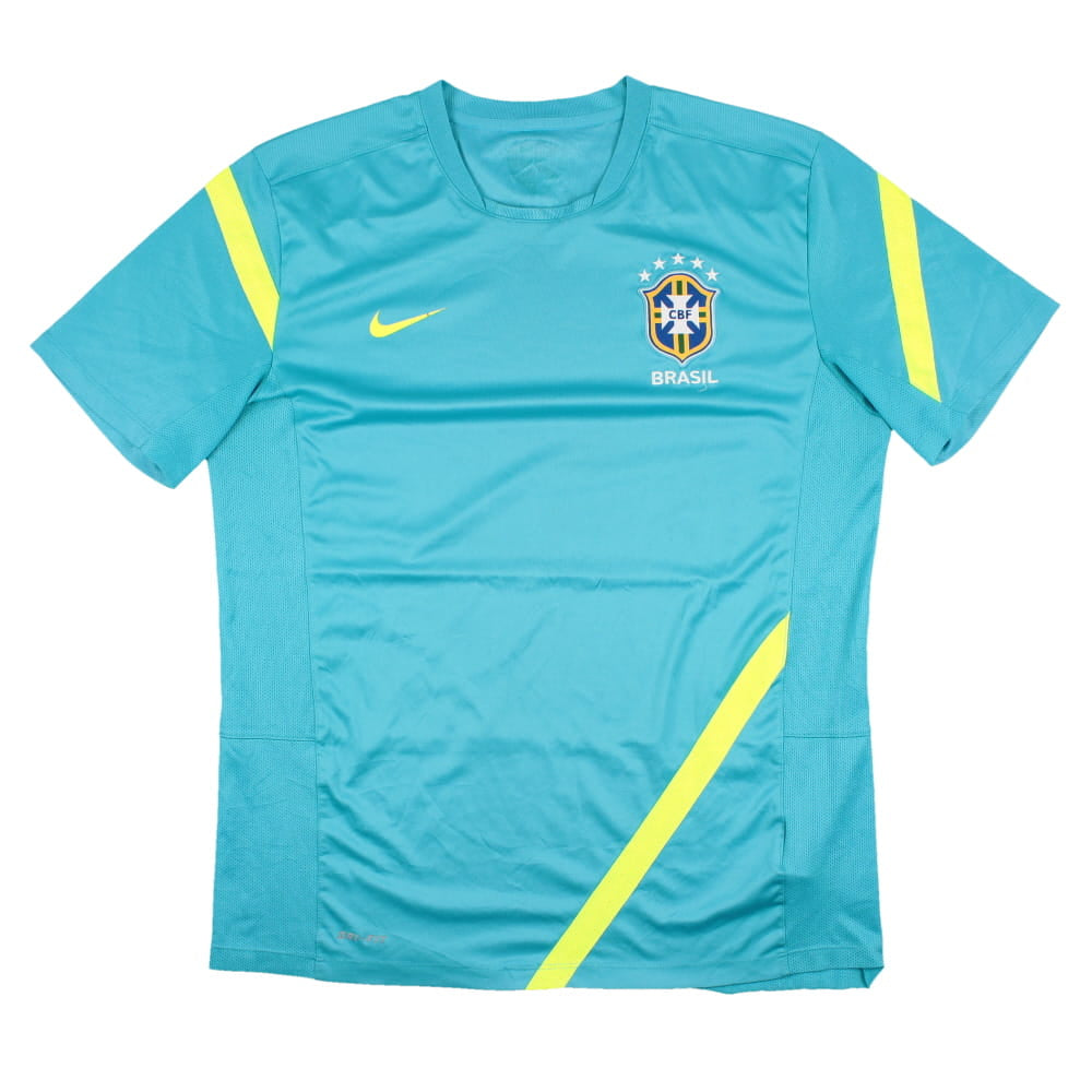 Brazil 2012-2013 Nike Training Shirt (L) (Good)_0