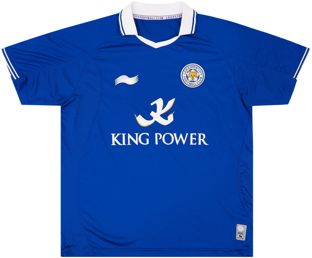 Leicester 2011-12 Home Shirt (L) Beckford #20 (Fair)_1