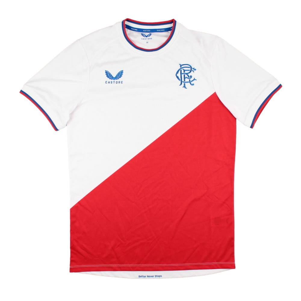 Rangers 2022-23 Away Shirt (Sponsorless) (M) (Excellent)_0