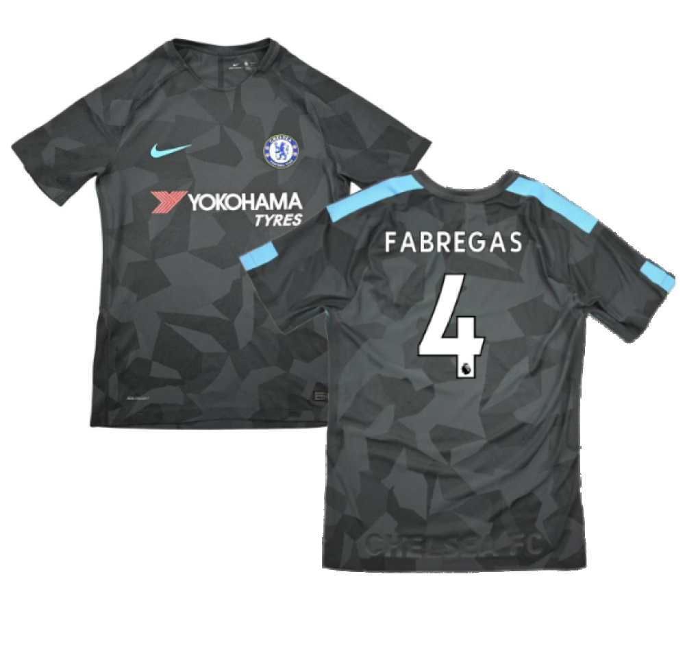 Chelsea 2017-18 Third Shirt (M) (Fabregas 4) (Excellent)_0