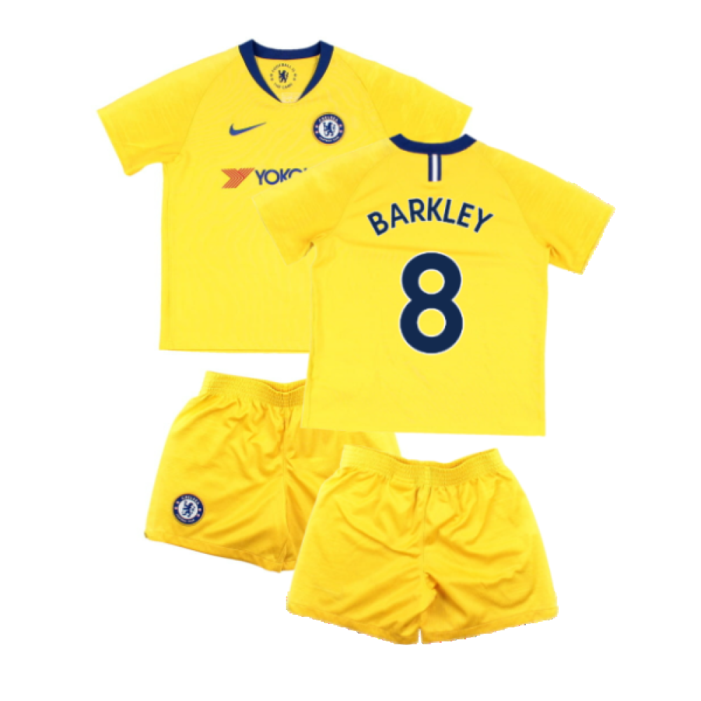 Chelsea 2018-19 Away Mini Kit (4-5y) (Barkley 8) (Very Good)_0