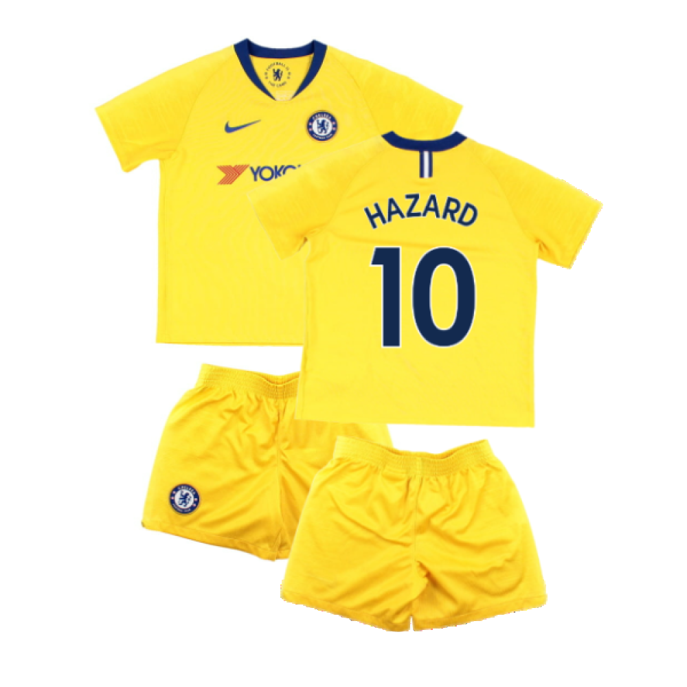 Chelsea 2018-19 Away Mini Kit (4-5y) (Hazard 10) (Very Good)_0