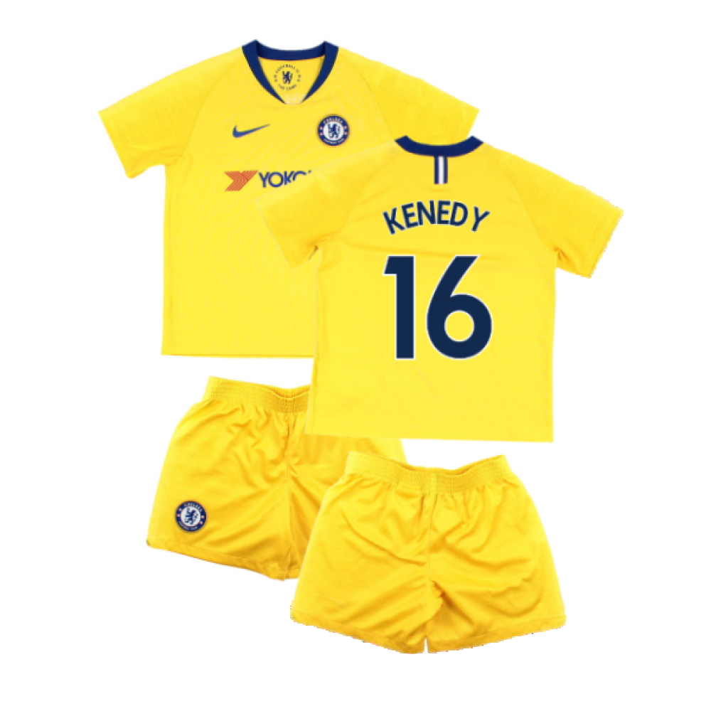 Chelsea 2018-19 Away Mini Kit (4-5y) (Kenedy 16) (Very Good)_0