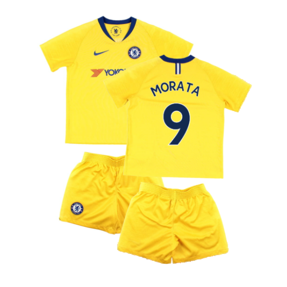 Chelsea 2018-19 Away Mini Kit (4-5y) (Morata 9) (Very Good)_0