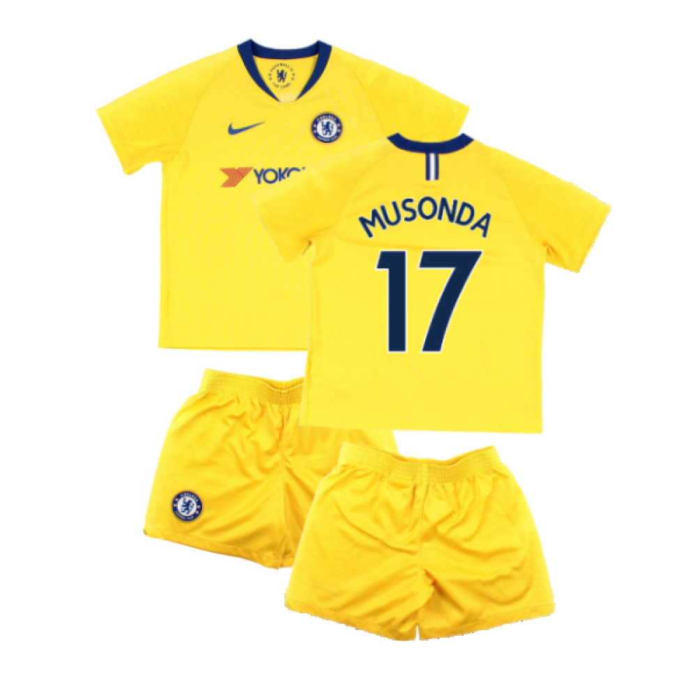 Chelsea 2018-19 Away Mini Kit (4-5y) (Musonda 17) (Very Good)_0