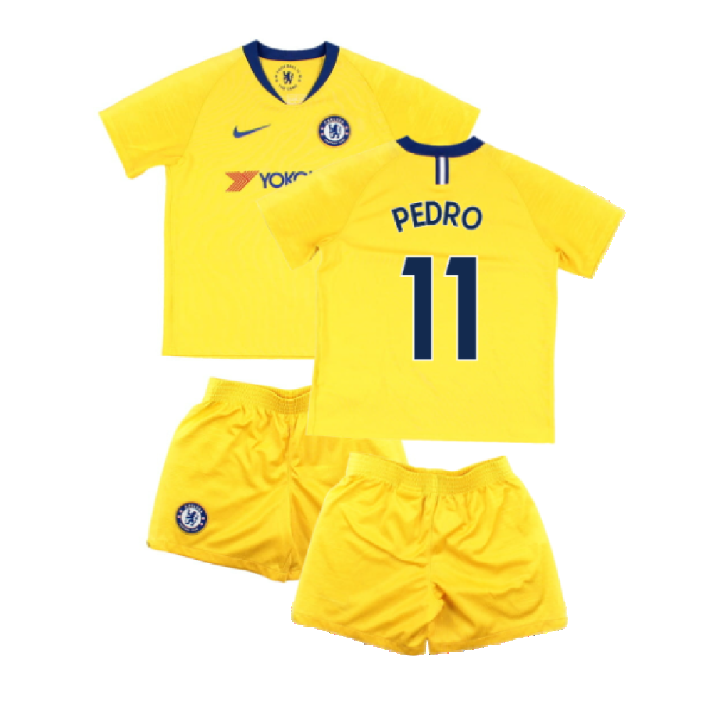 Chelsea 2018-19 Away Mini Kit (4-5y) (Pedro 11) (Very Good)_0